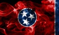 Tennessee state smoke flag, United States Of America