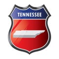 Tennessee state. Vector illustration decorative design