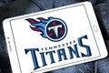Tennessee Titans american football team logo Royalty Free Stock Photo