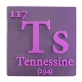 Tennessine chemical element