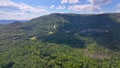 Tenney Mountain aerial view, Plymouth, NH, USA