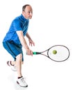 Tennis Action Royalty Free Stock Photo