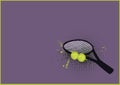 Tennis background Royalty Free Stock Photo