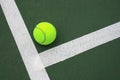 Tennis Ball On Court 2