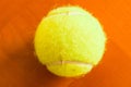 Tennis Ball Detail Yellow Object Single