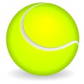 Tennis Ball Icon Royalty Free Stock Photo