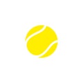 Tennis ball. Icon Royalty Free Stock Photo