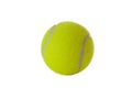 Tennis ball isolated Royalty Free Stock Photo