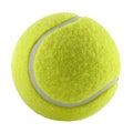 Tennis ball isolated without shadow - photography Royalty Free Stock Photo