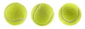 Tennis ball isolated white background - photography Royalty Free Stock Photo
