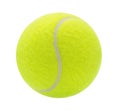 tennis ball isolated on white background.clipping path - photography,image Royalty Free Stock Photo