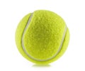 Tennis ball isolated white background - photography Royalty Free Stock Photo