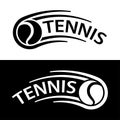 Tennis ball motion line symbol