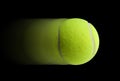 Tennis Ball Moving Royalty Free Stock Photo