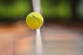 Tennis ball net Royalty Free Stock Photo