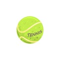 Tennis ball sport equipment cartoon vector Illustration Royalty Free Stock Photo