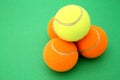 Tennis balls Royalty Free Stock Photo