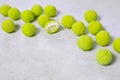 Tennis balls background Royalty Free Stock Photo
