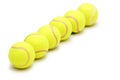 Tennis balls isolated Royalty Free Stock Photo