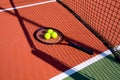 Tennis Balls & racket Royalty Free Stock Photo