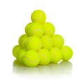Tennis Balls sport equipment on white background