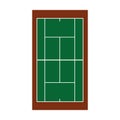 Tennis camp net isolated icon