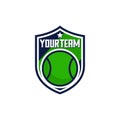 Tennis emblem logo