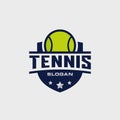 Tennis emblem logo