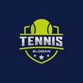 Tennis emblem logo