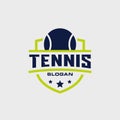 Tennis emblem logo