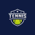 Tennis emblem logo