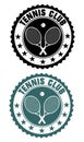 Tennis club stamp