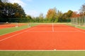 Tennis Court Royalty Free Stock Photo
