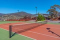 Tennis court at MONA Ã¢â¬â Museum of old an new Art in Hobart, Australia