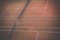 Tennis court in Prague, Vysehrad