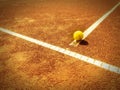 Tennis court 337 Royalty Free Stock Photo