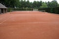 Tennis court. Tennis course Royalty Free Stock Photo