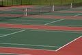 Tennis Courts Royalty Free Stock Photo