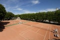 Tennis courts Royalty Free Stock Photo