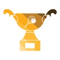 Tennis cup icon Royalty Free Stock Photo