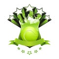 Tennis emblem