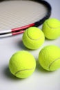 Tennis equipment Royalty Free Stock Photo