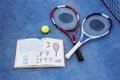 Tennis Equipment Leisure Sport Concept