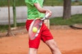 Tennis forehand Royalty Free Stock Photo