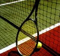 Tennis game Royalty Free Stock Photo