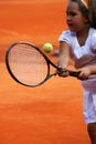 Tennis girl Royalty Free Stock Photo