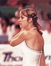 Chris Evert in Chicago, Illinois in 1981