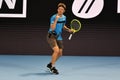 Tennis Internationals Next Gen ATP Finals - Tournament Round - Alex De Minaur vs A. Davidovich Fokina Royalty Free Stock Photo