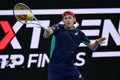 Tennis Internationals Next Gen ATP Finals - Tournament Round - Alex De Minaur vs A. Davidovich Fokina Royalty Free Stock Photo