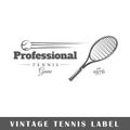 Tennis label template